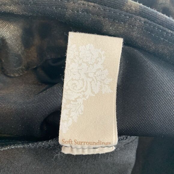 Soft Surroundings Once a Leopard Print Ponte Pants XL Petite - Picture 11 of 11